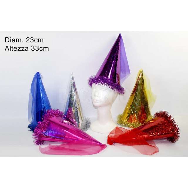 Cappello party c_drappo organza sf2399 - Principale