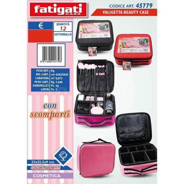 Valigetta beauty case con scomparti - Principale