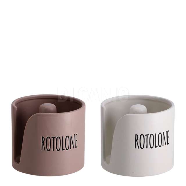 Portarotolo ceramica dm.14x5x12 - Principale