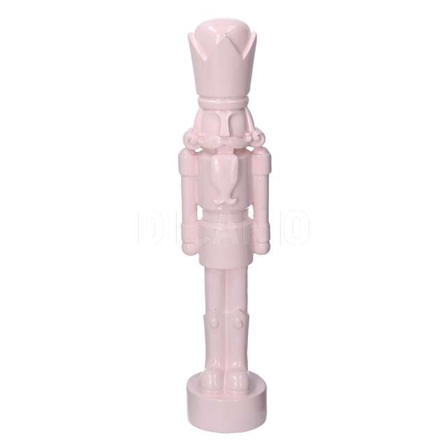 Soldatino resina laccato rosa lucido c m8,5x8h38 - Principale