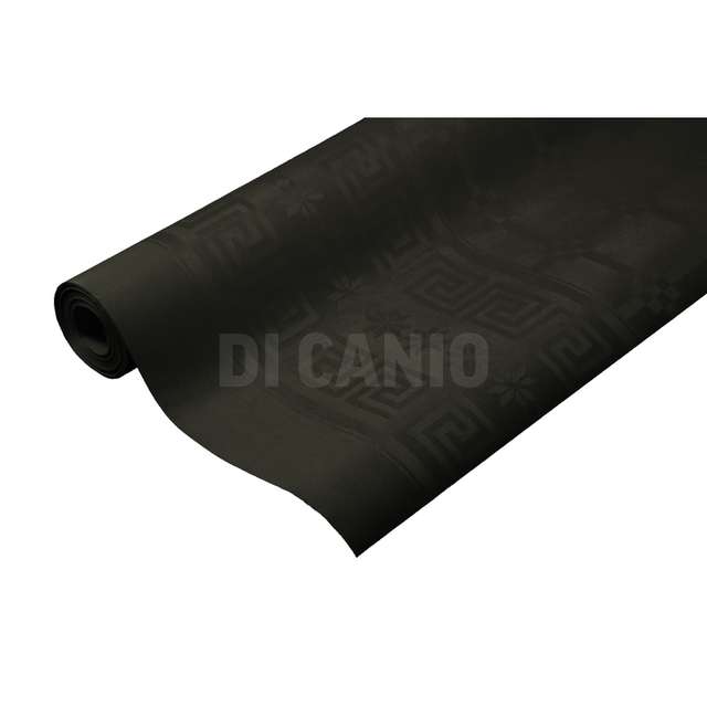 Tovaglia damascata mt.7x120 nera orema - Principale