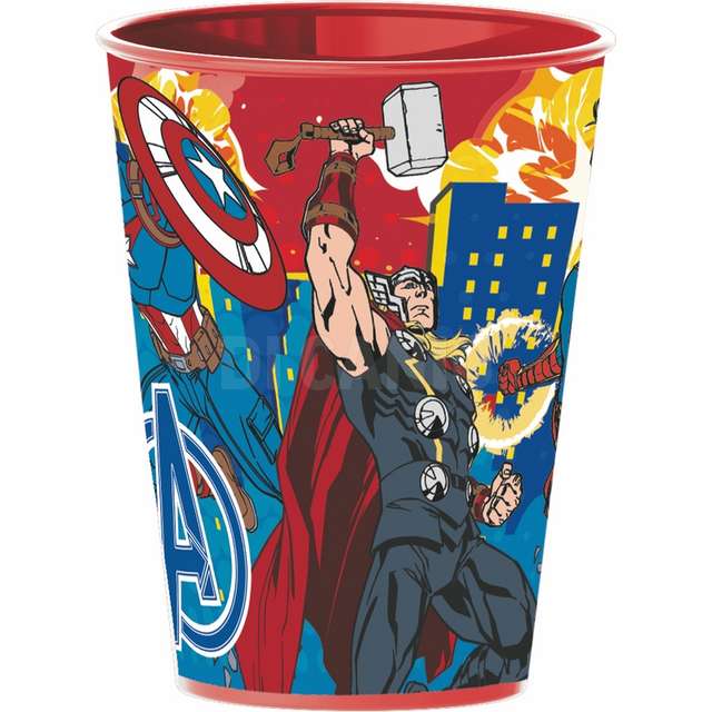 Bicchiere avengers plastica - Principale