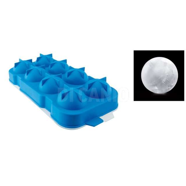Stampo silicone 8 sfere ghiaccio - Principale