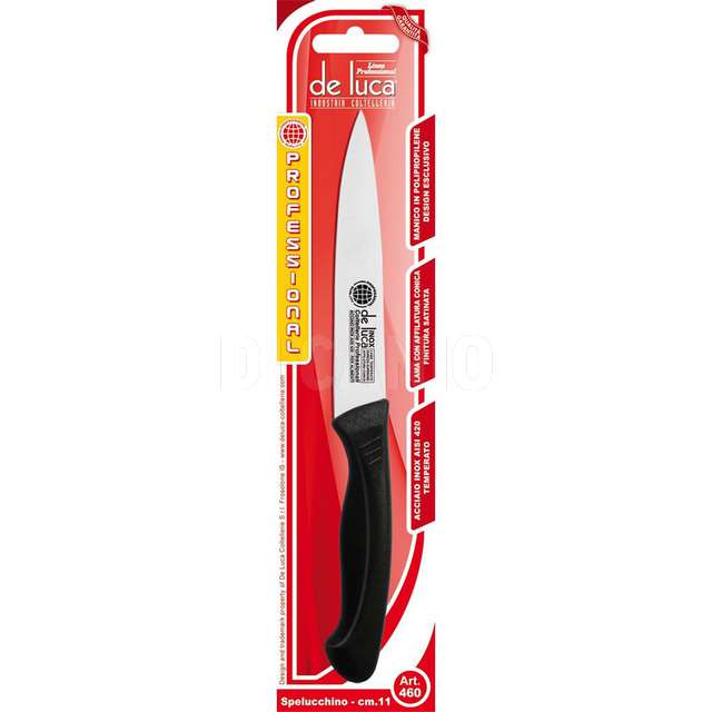 Coltello spelucchino inox m_p 11 de luca.-460-11- - Principale