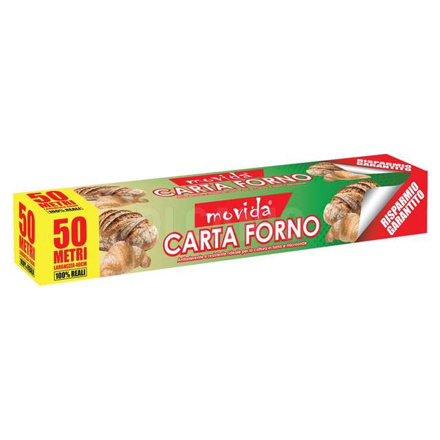 Rotolo carta forno 50 mt cm,40 - Principale