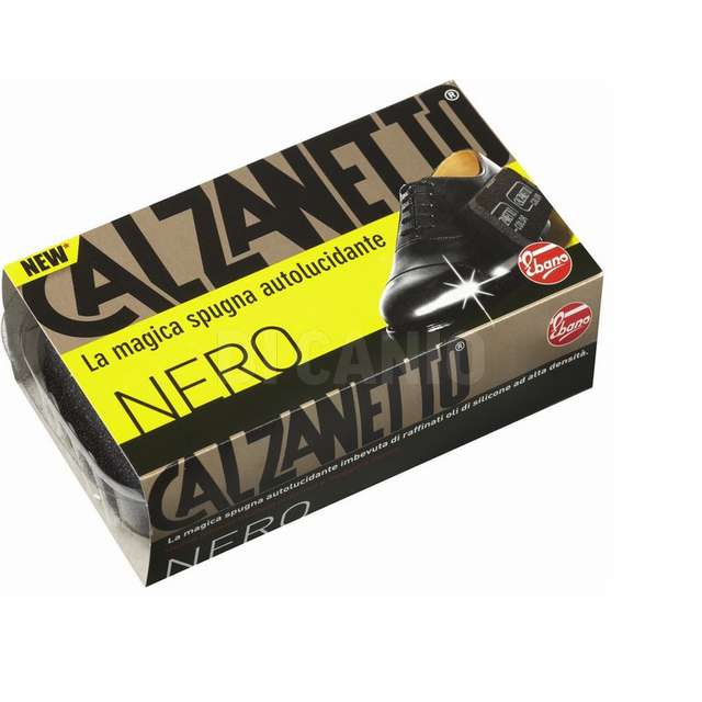 Calzanetto spugna scarpe nero sn12 - Principale