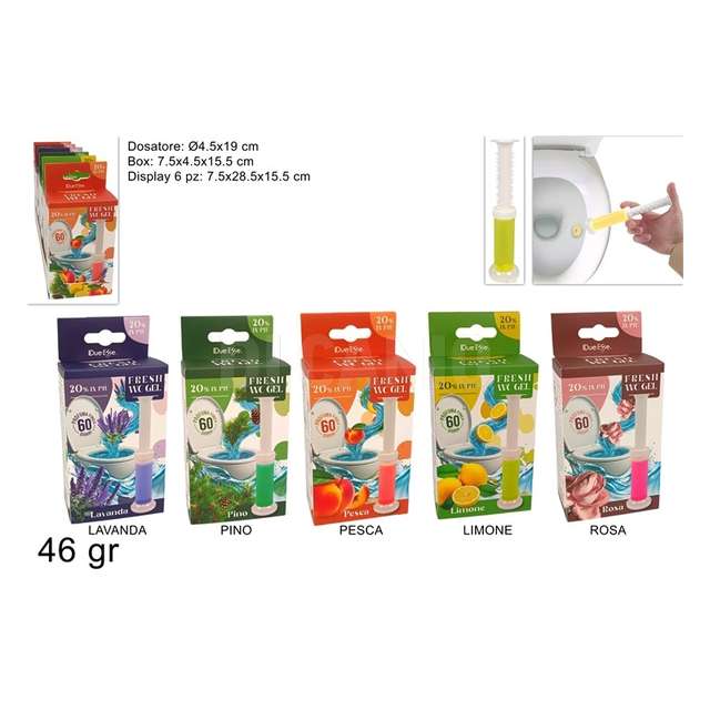 Gel per wc fragranze assortiti - Principale