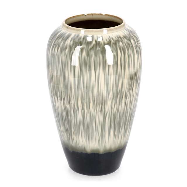 P.vaso coira bombato beige melange h40 terracotta smaltata - Principale