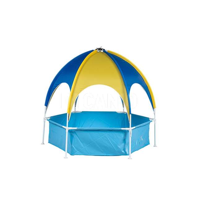 Piscina 90x90x90 con gazebo 190t nylon - Principale