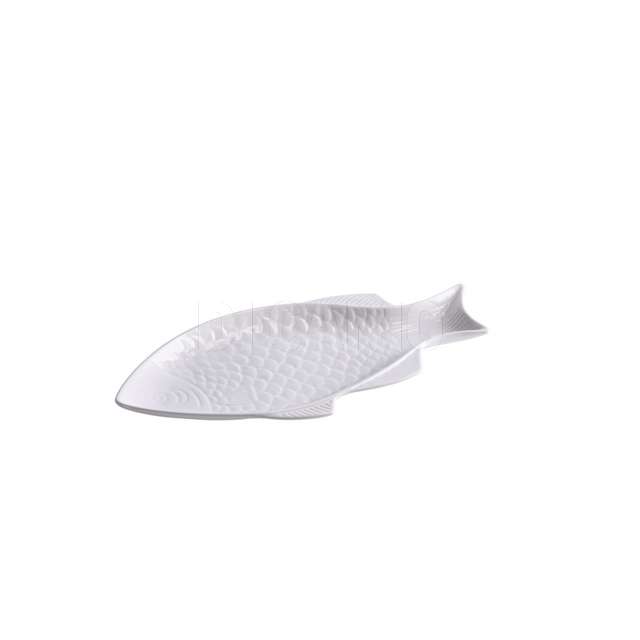 Piatto pesce ceramica cm.33.5x15.5 - Principale