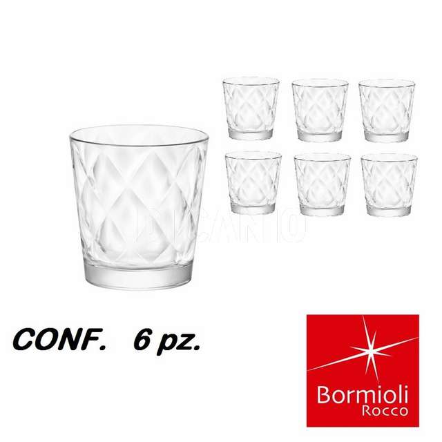 Set di 6 bicchieri kaleido acqua bormioli rocco - Principale