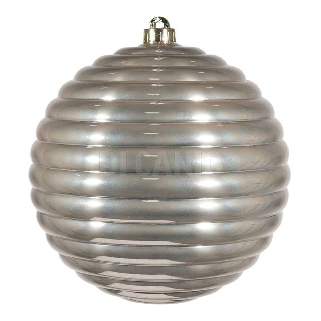 Sfera rigata plastica 200cm col. platino - Principale