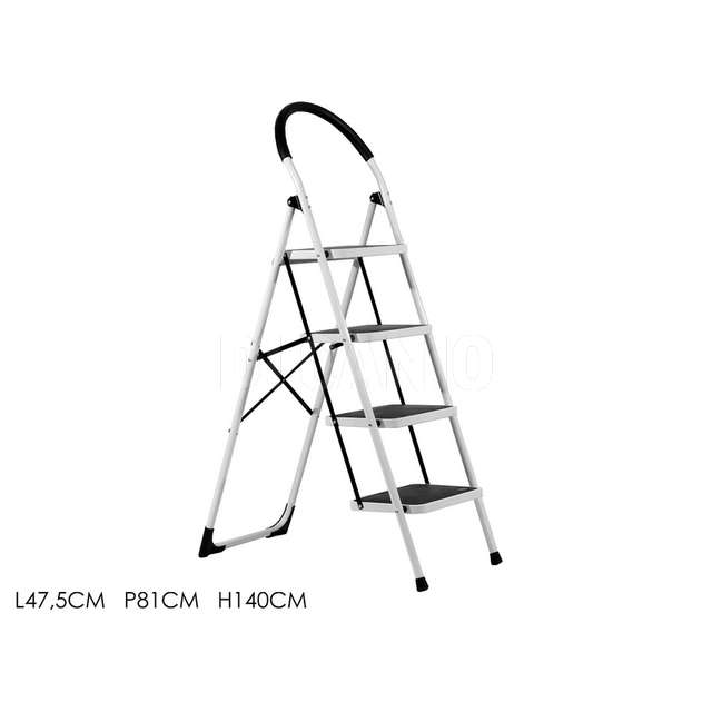 Sgabello acciaio high 4 gradini - Principale
