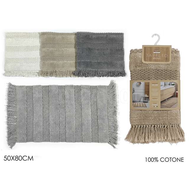 Tappeto bagno cm.50x80 assortito - Principale