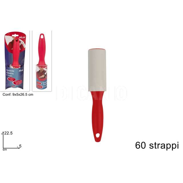 Spazzola adesiva 60 strappi - Principale