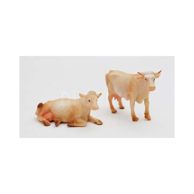 Mucca crema cm.12 2mod.ass. bl. (12_72)e.natale.-pr-23357- - Principale