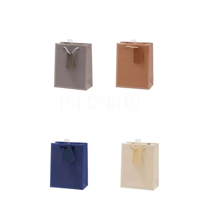 Borsa in carta ass4col cm18x10xh23 - Principale