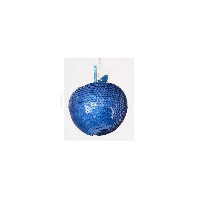 Addobbo mela century blu cm.8 (36_144) gesco - Principale