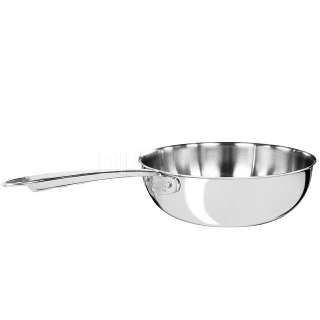 Padella 1 manico mantecare 1907 alluminio inox cm.20 induzione - Principale