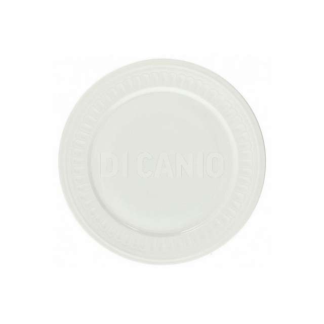 Piatto rotondo piano cm.30 place bianco - Principale