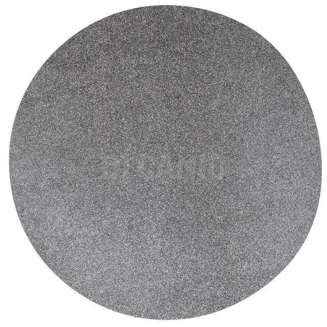 Tovaglietta plastica argento tondo cm dm.3 8h1 - Principale