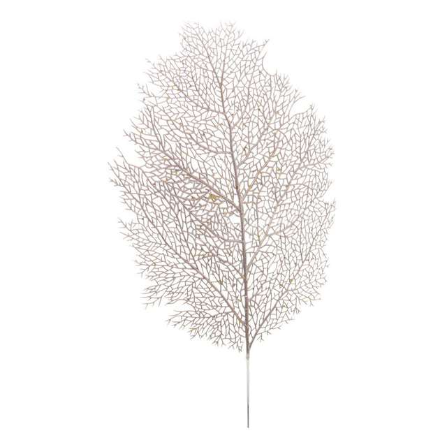 Foglia stephany oro rosa h60cm fil di ferro polietilene 30x60h - Principale