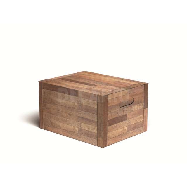 Scatola regalo per prodotti enogastronomici cm.38.5x30x22 teak - Principale