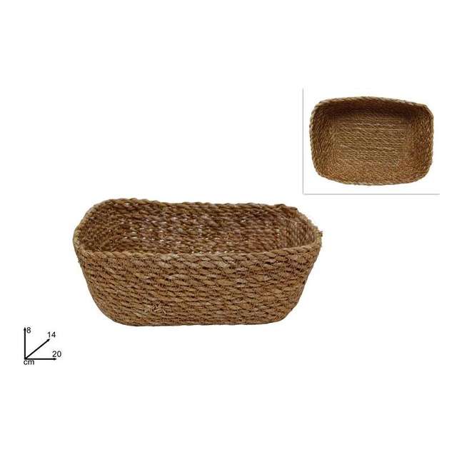 Cestino vimini rettagolare cm.20x14x8 - Principale