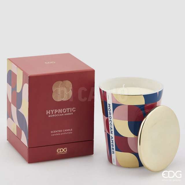 Candela hypnotic c/coperchio h12 moroccan amber edg - Principale