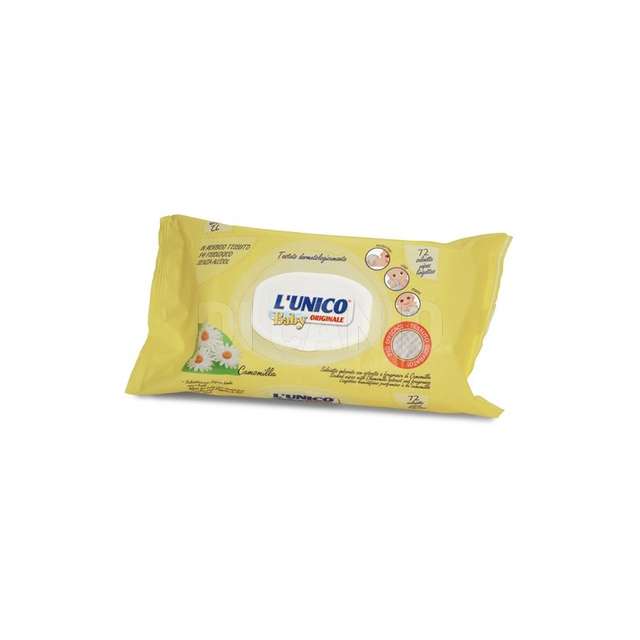 Baby unico camomilla 72 pz pop up salviettine - Principale