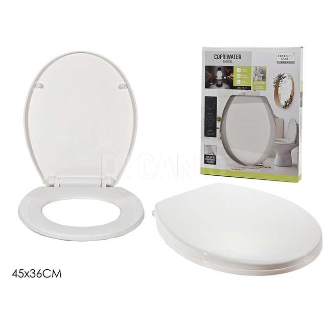 Copriwater bianco cm.45x36 - Principale