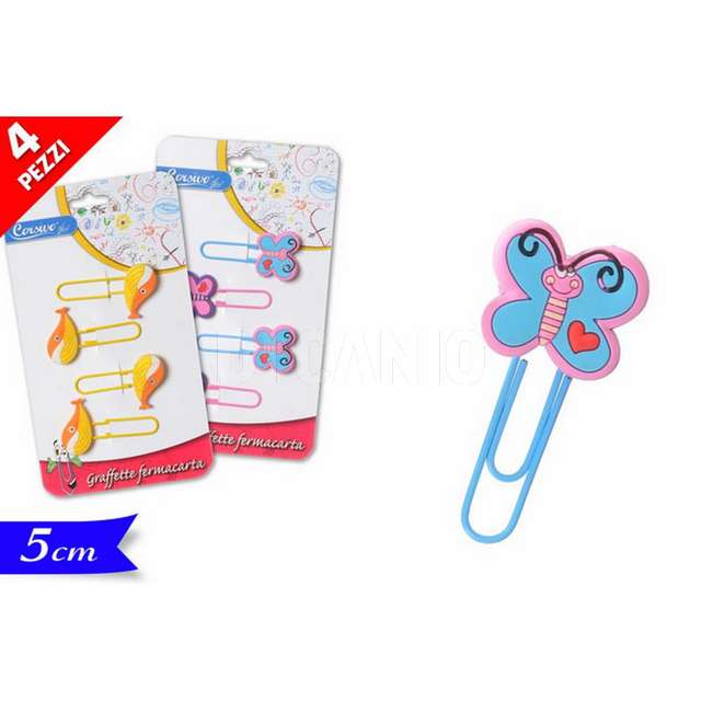 Fermacarte 4pz ass g.hill 749429 - Principale