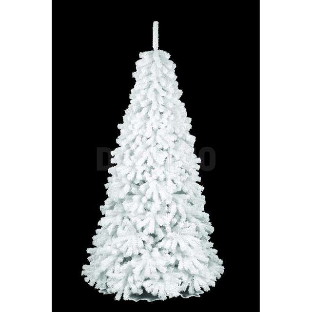 Albero xmas floccato bianco cm.240 dm117 con 1808 rami montaggio ad ombrello - Principale