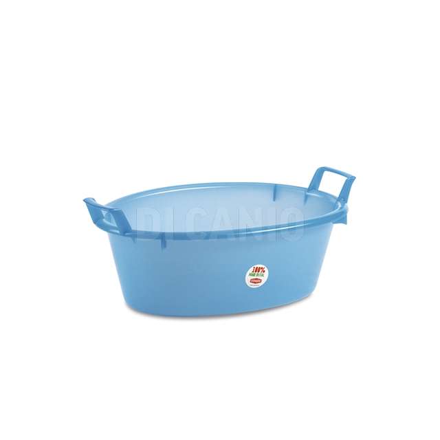 Bacinella ovale cm 70 azzurro stefanplast - Principale