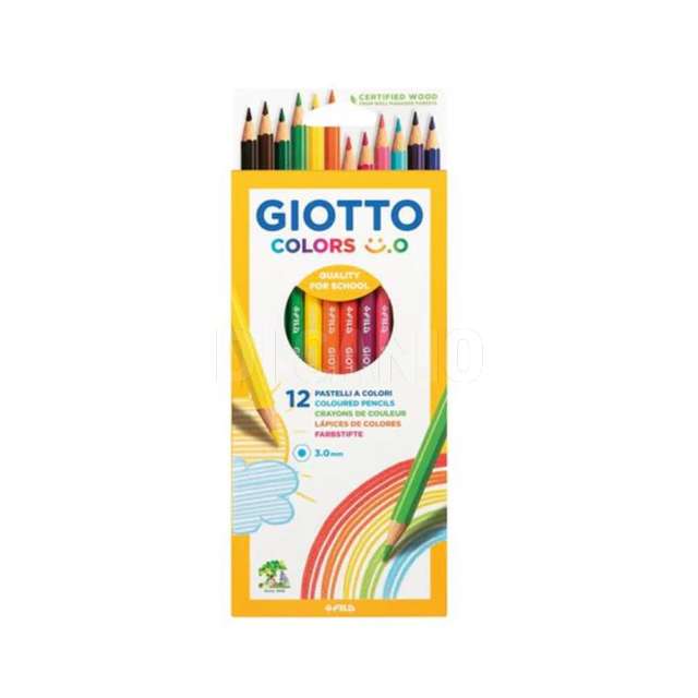 Astuccio 12 giotto colors fila - Principale