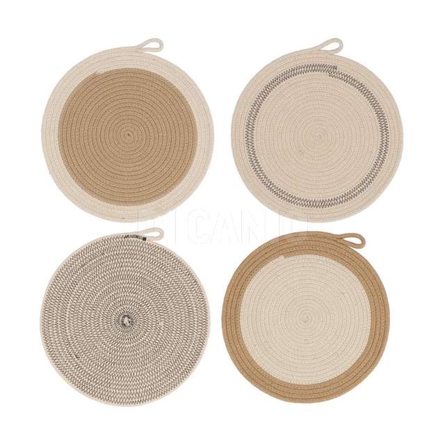Sottopiatto in cotone a4m diam33 - Principale