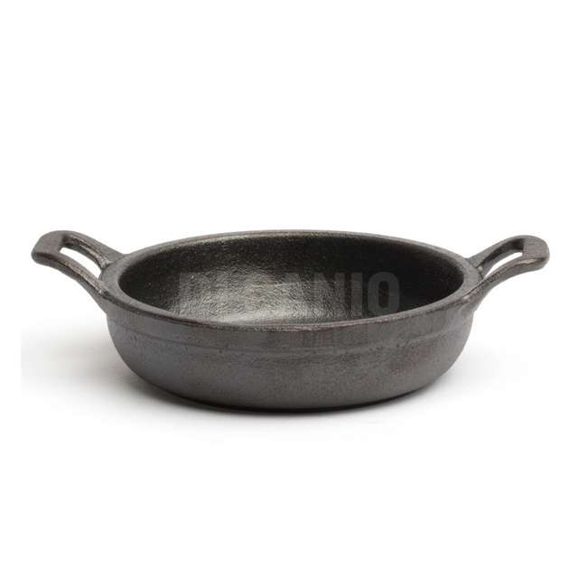 Mini padella rotonda di ghisa 2 manici cm.14.5x3 comas,-7509- - Principale