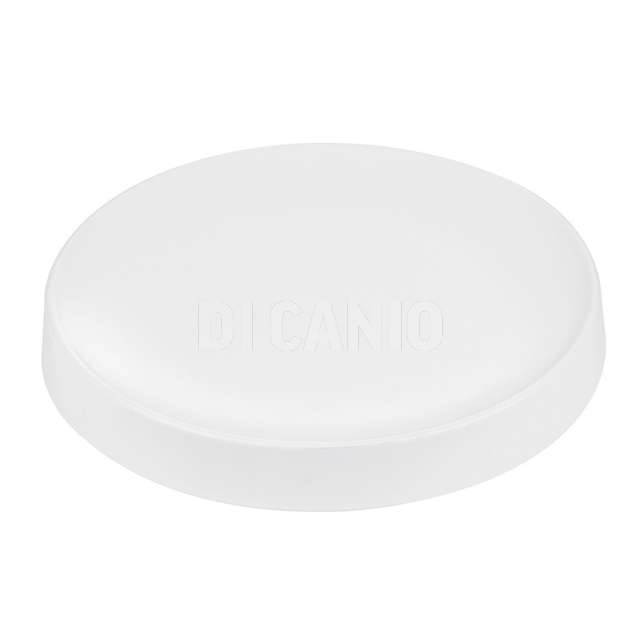 Piatto melamina cm.24 h.3 gorumet white - Principale