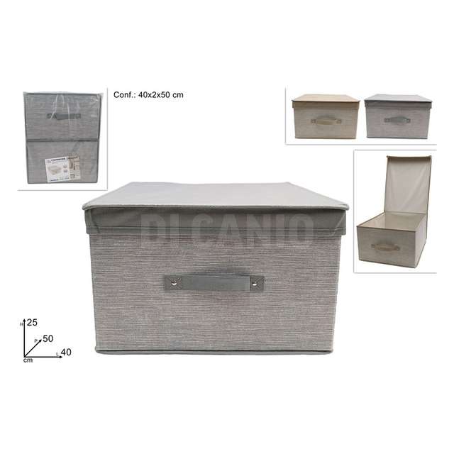 Box abiti tessuto 40x50x25 2 colori - Principale