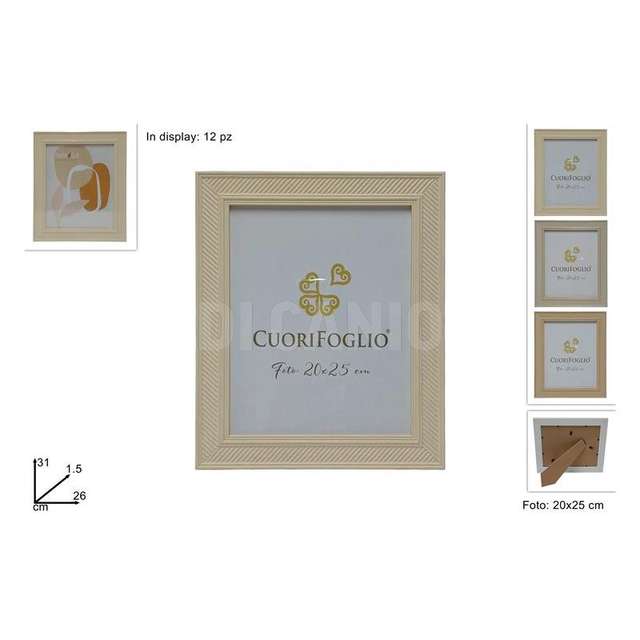 Cornice legno per foto 20x25 3 assortito - Principale