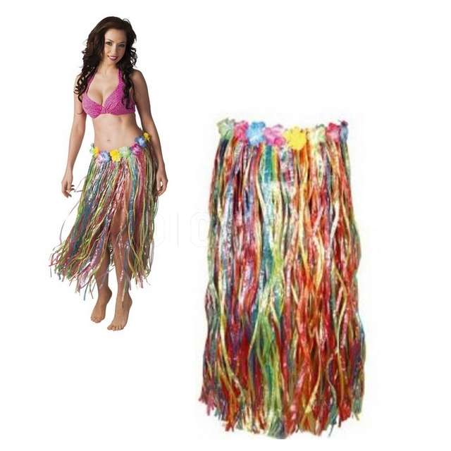Gonna hawai rainbow lung fiori paolo - Principale
