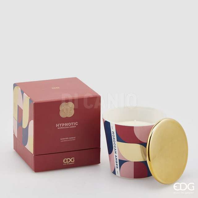 Candela hypnotic c/coperchio h9 moroccan amber edg - Principale