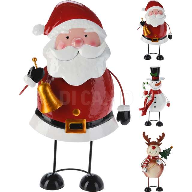 Figura natale metal 34cm 3ass - Principale