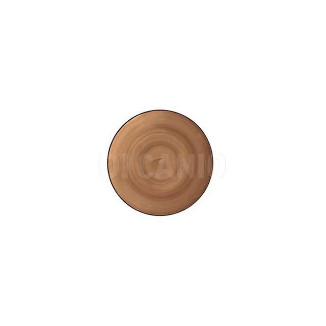 Piatto piano cm.28 brown royale.-pure.03.m- - Principale