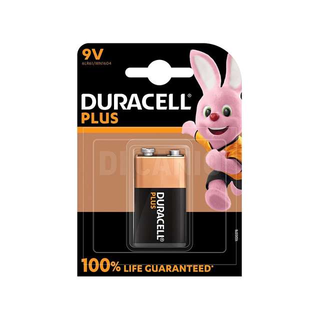 Duracell plus 100 trans. 9v bl. cfg.-duo503 - Principale