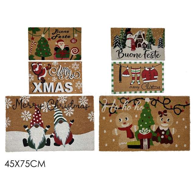 Tappeto natal. 45x75cm 6ass. - Principale