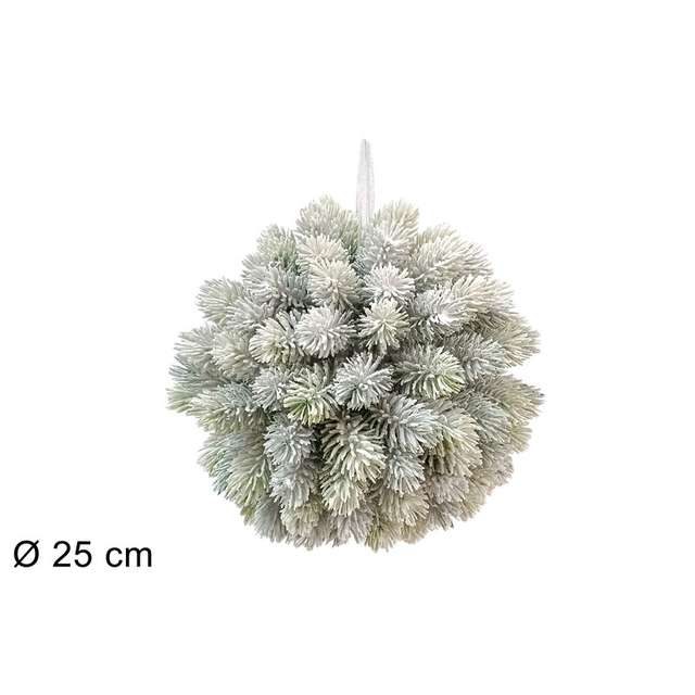 Appendino palla in pvc diam 25 cm innevato - Principale