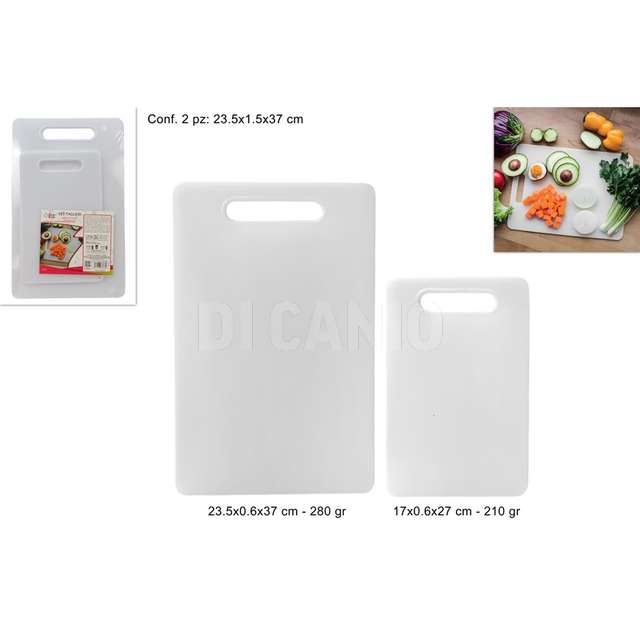 Taglieri plastica set 2 misure - Principale