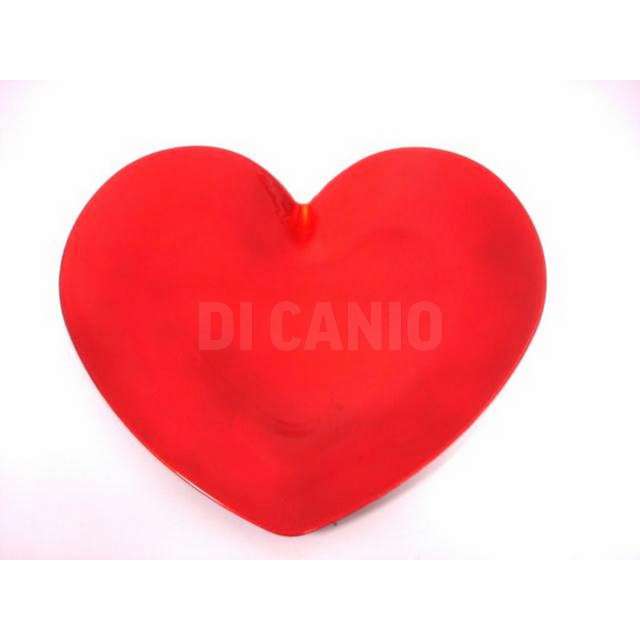 Vassoio cuore 35,5x33_h.2cm. rosso creare - Principale