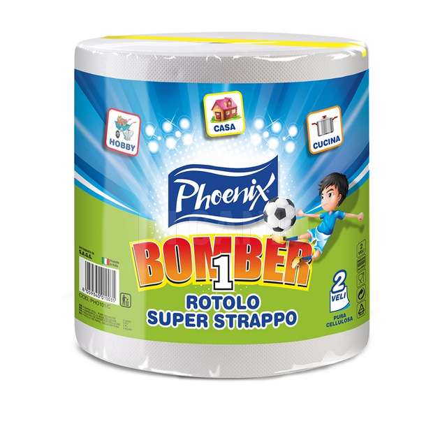 Rotolone super strappo 2 veli phoenix bomber 1kg - Principale